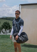 Polo Masculino Manga Curta Selada - PRETO