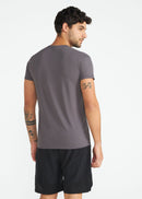 Camiseta Masculina Manga Curta Thermodry Passaros - CINZA