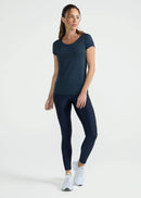 Camiseta Feminina Manga Curta Thermodry u - AZUL