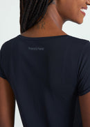 Camiseta Feminina Manga Curta Thermodry u - PRETO