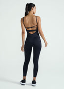 Macacão Feminino Longo Basic - PRETO