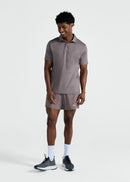 Polo Masculino Manga Curta Pima Premium - Marrom